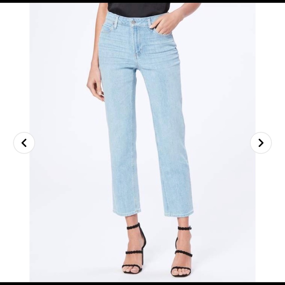 NWT! Paige Noella Straight Jeans